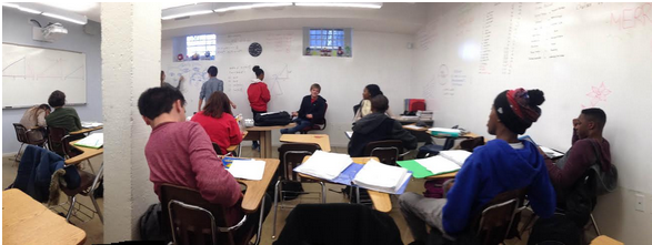 Buck’s current classroom 
Photo by: Belen Edwards
