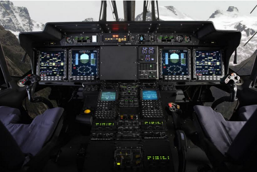 The Airbus NH 90 cockpit. Photo from Airbus Helicopters