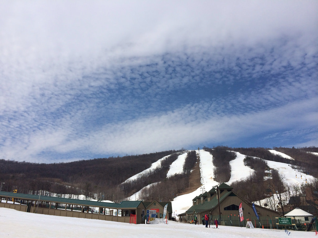 Unusually warm weather makes for less than ideal skiing conditions