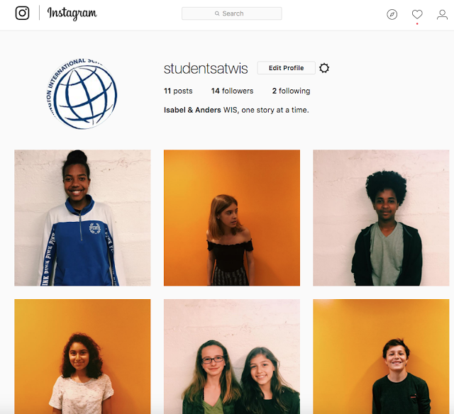 @studentsatwis - An Instagram Account Documenting the Life of 8th Grade Students