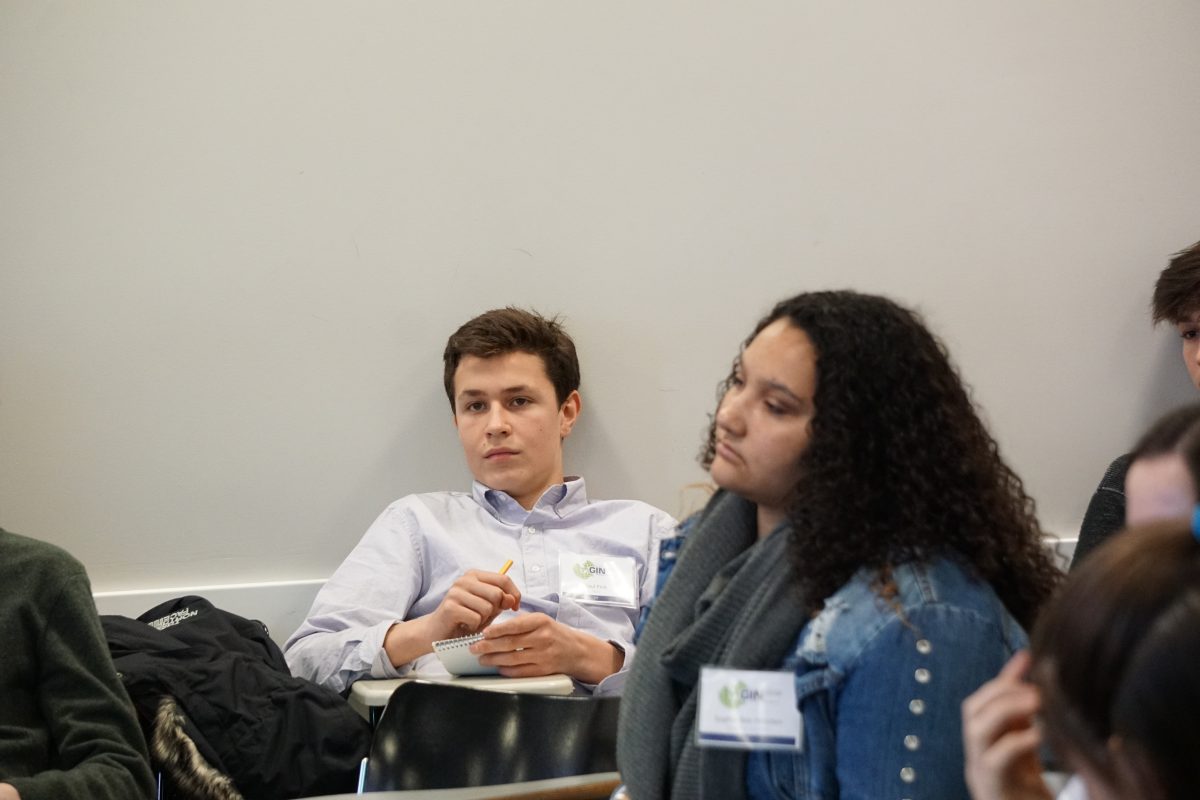 WIS Sophomores Explain Trauma and Conflict at GIN 2019