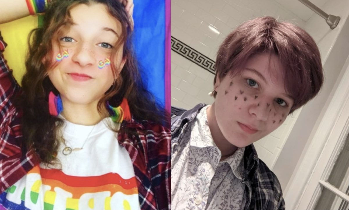 Portraits of Gender Non-Conforming WIS Students (Images Courtesy of Martina Tognata Guáqueta [left] and AJ Hunwicks [right]) 